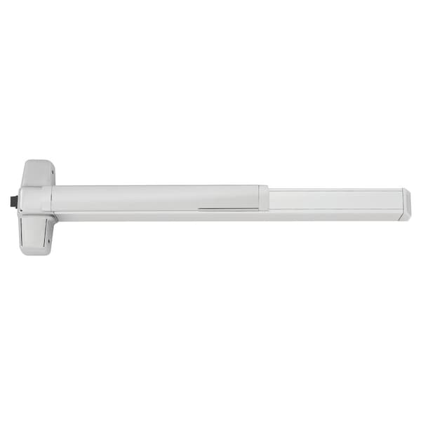 Grade 1 Rim Exit Device, 36-in, Fire Rated, Night Latch, Less Dogging, Cylinder Only, 1-1/4-in Morti